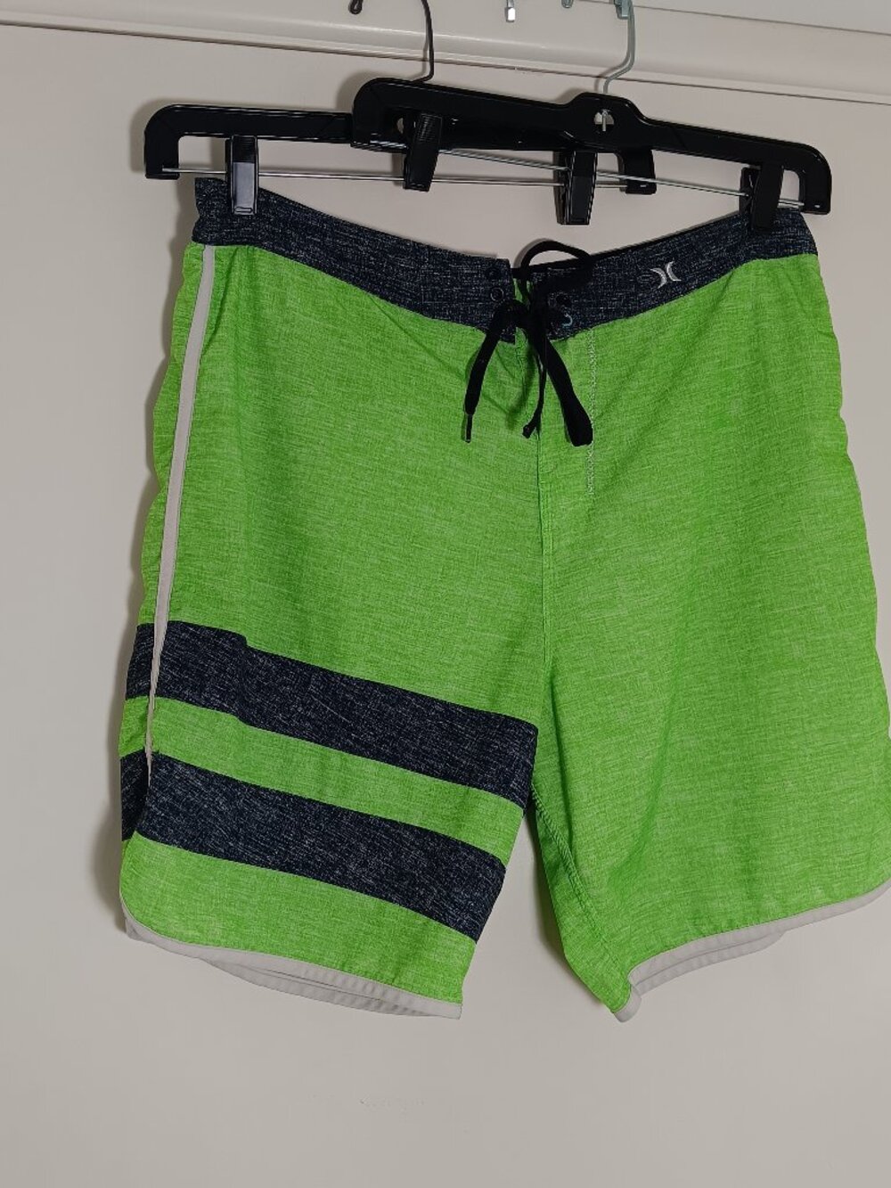 Hurley green board shorts surf swimming trunks men large